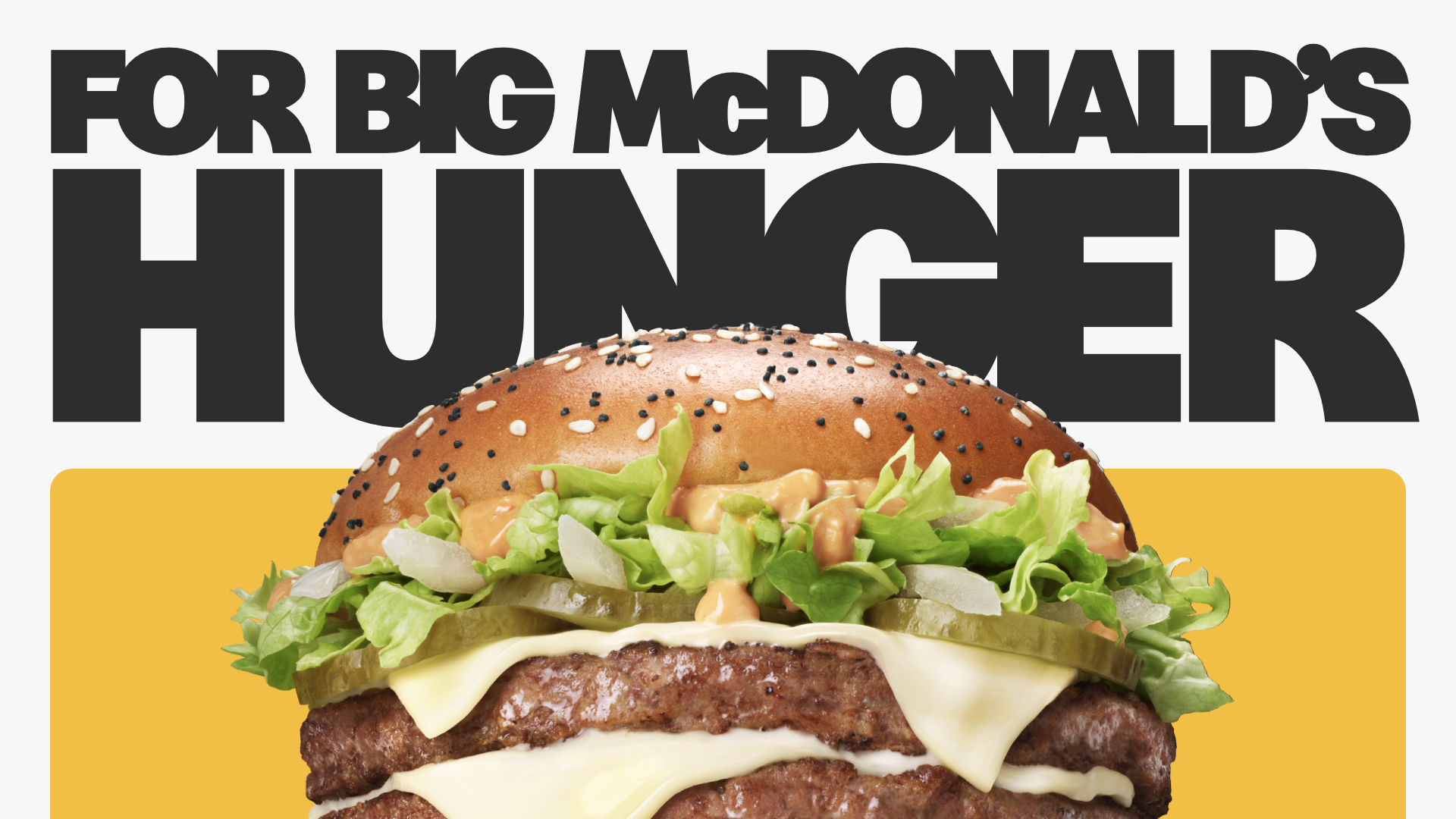 Big McDonald's Hunger - Leo Burnett